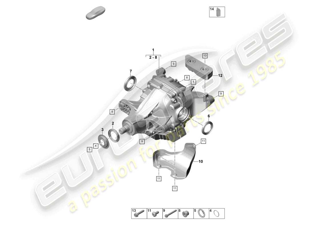 teilediagramm mit der teilenummer 95834918940