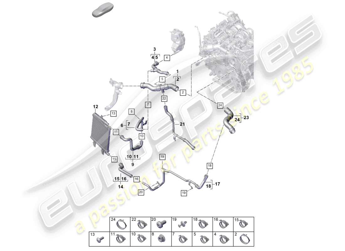 teilediagramm mit der teilenummer pae 121 030