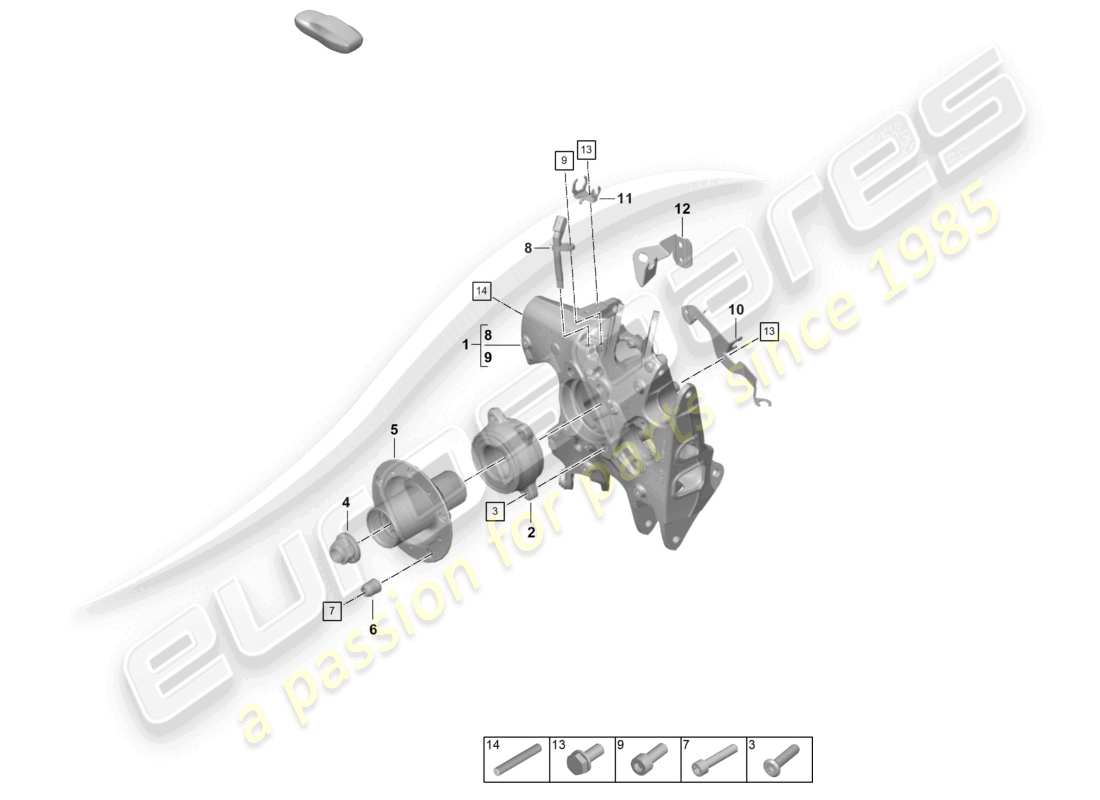 teilediagramm mit der teilenummer 9gt505052g