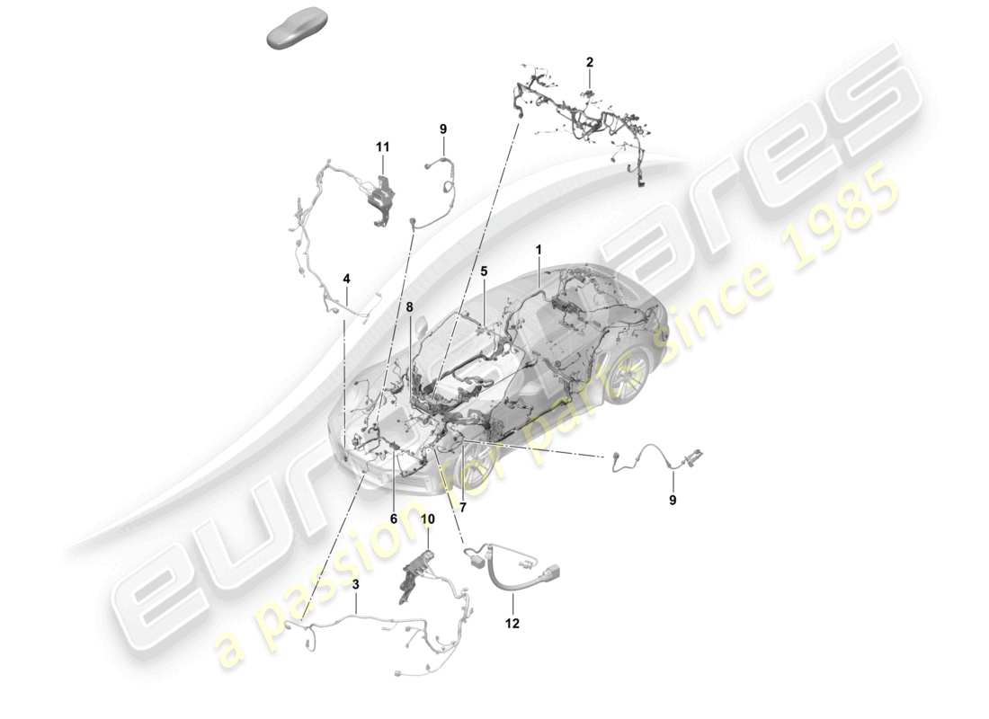 teilediagramm mit der teilenummer 992971095c