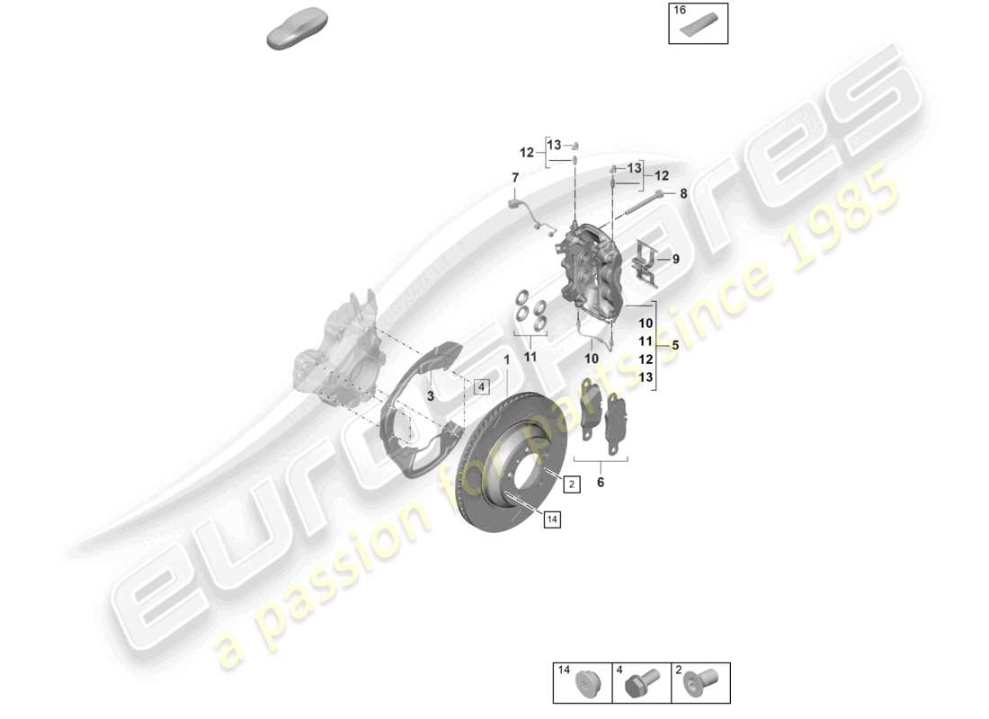 teilediagramm mit der teilenummer 971615701a