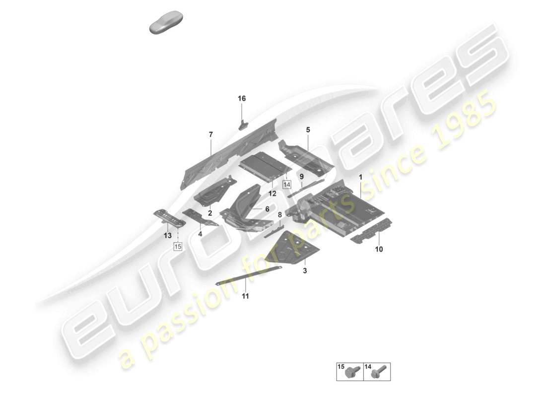 teilediagramm mit der teilenummer 992802015aygrv