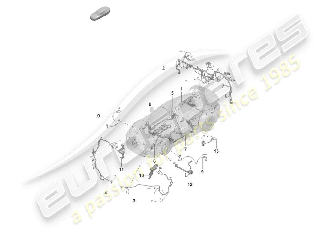 teilediagramm mit der teilenummer paa992019