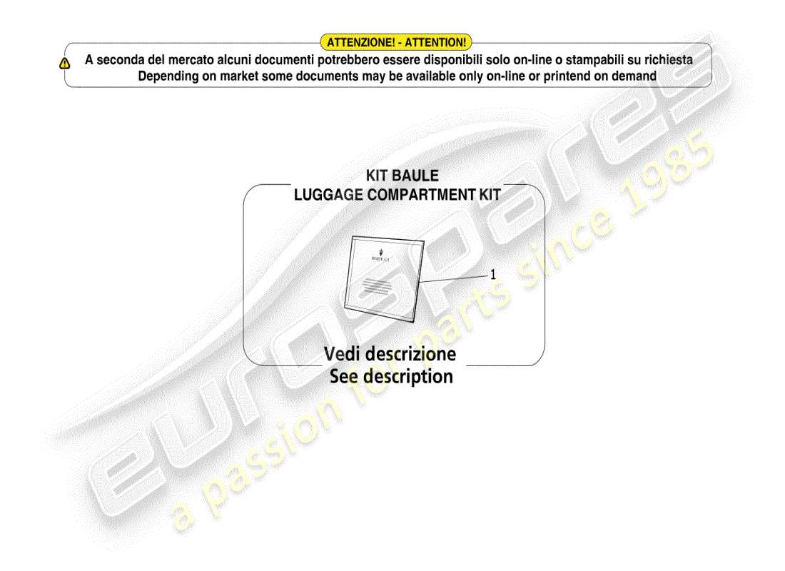 maserati mc20 (2024) dokumentation an bord teilediagramm