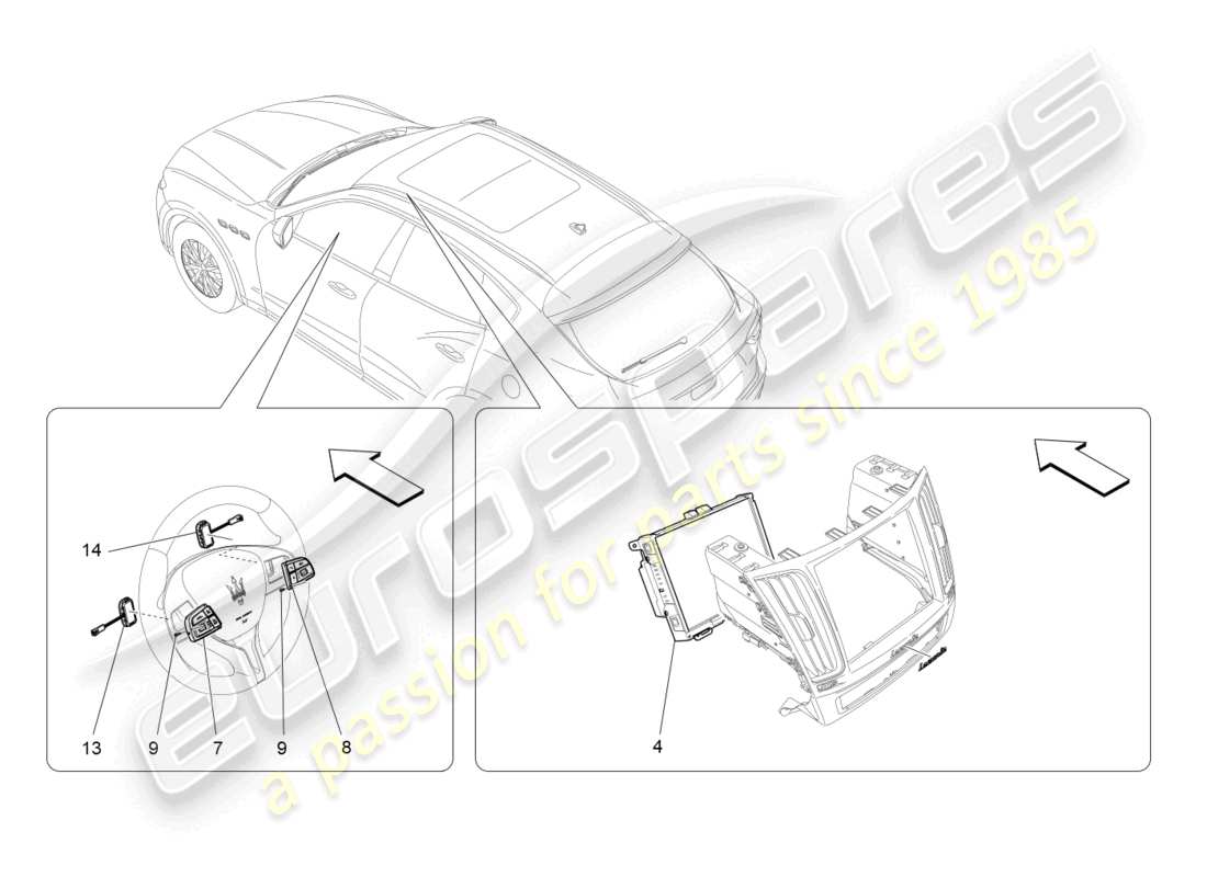 maserati levante zenga (2020) it-system-teilediagramm