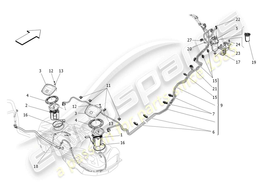 teilediagramm mit der teilenummer 670159337