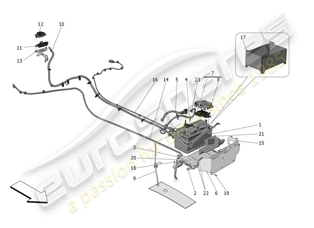 teilediagramm mit der teilenummer 670175228