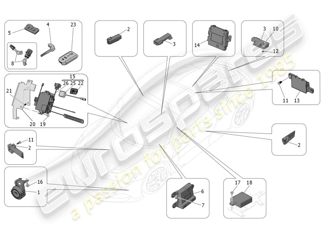 teilediagramm mit der teilenummer 670221888