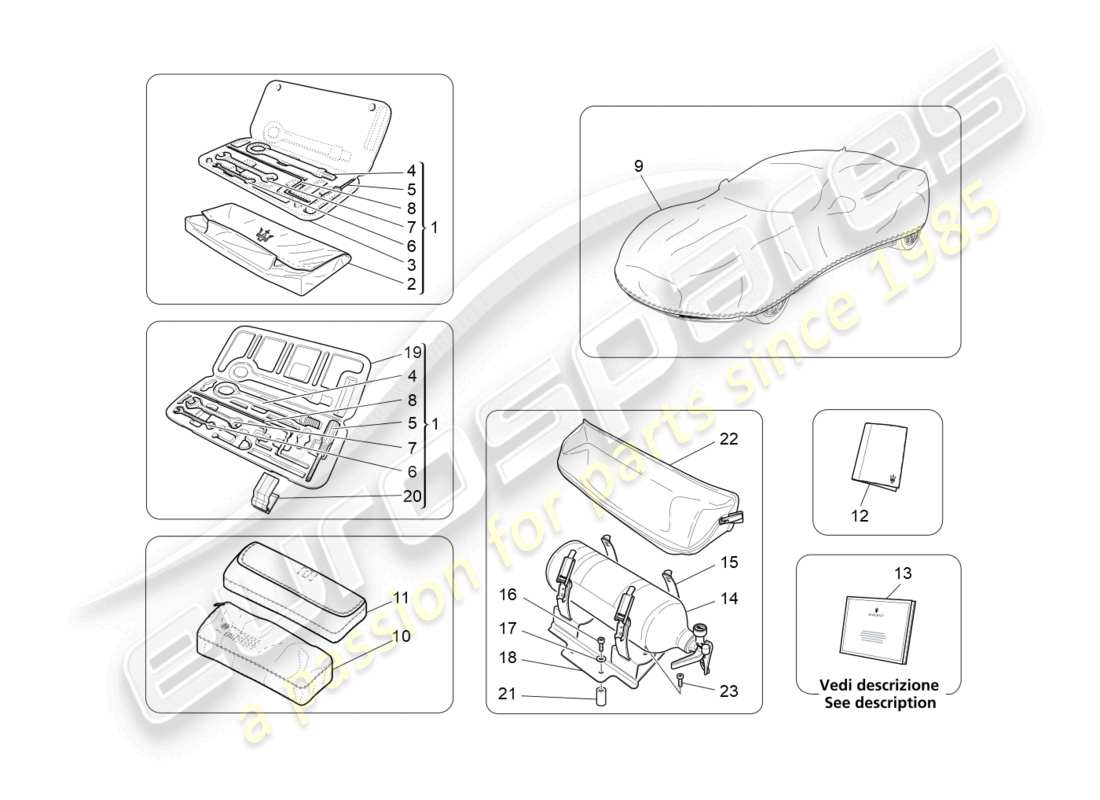 teilediagramm mit der teilenummer 13605811