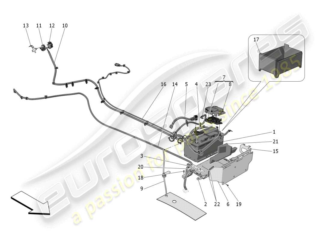 teilediagramm mit der teilenummer 670174859