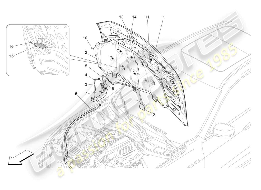 teilediagramm mit der teilenummer 670104546