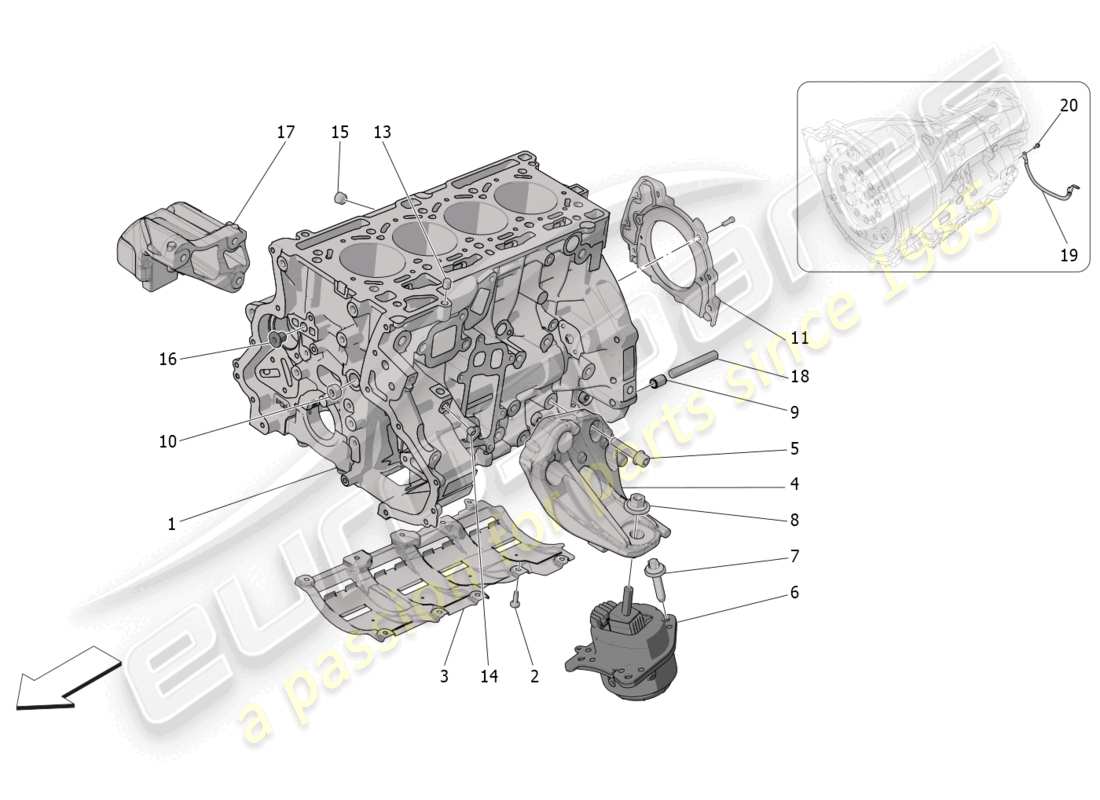 teilediagramm mit der teilenummer 675001604