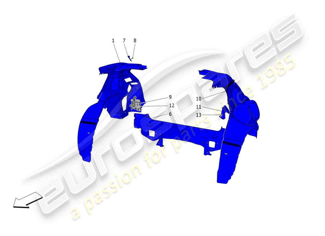 teilediagramm mit der teilenummer 670160163