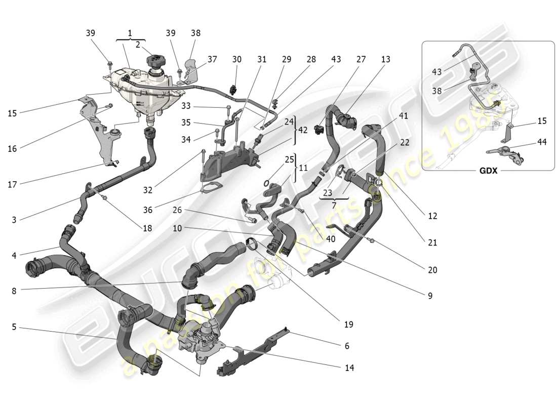 teilediagramm mit der teilenummer 675001808