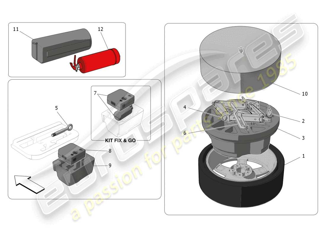 teilediagramm mit der teilenummer 675001719