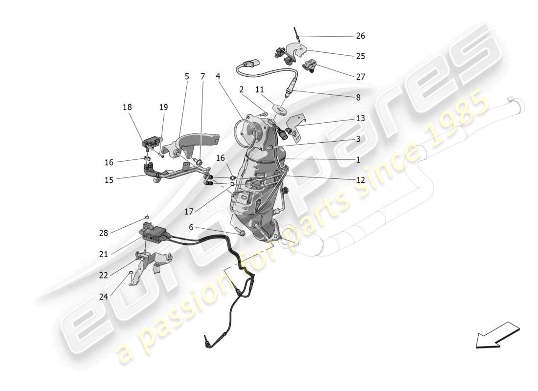 teilediagramm mit der teilenummer 675001793