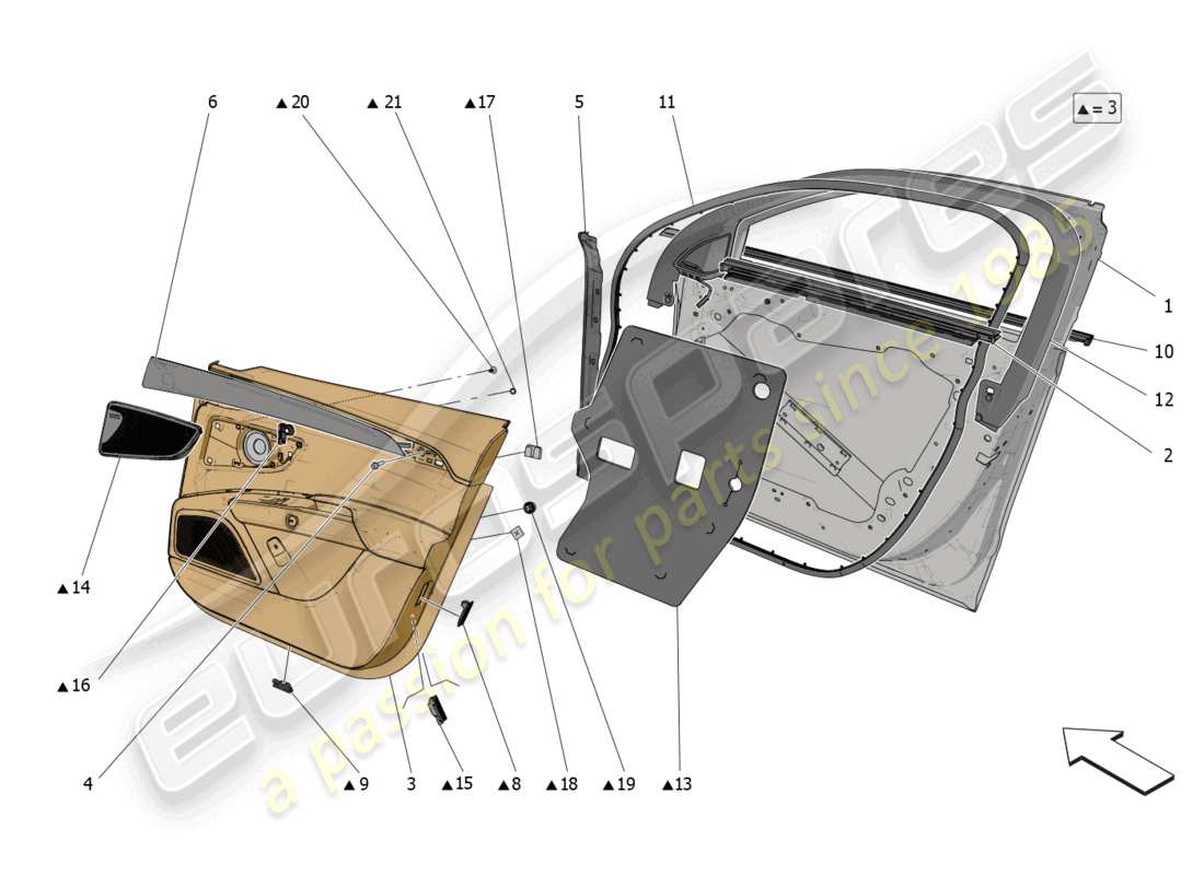 teilediagramm mit der teilenummer 670199112