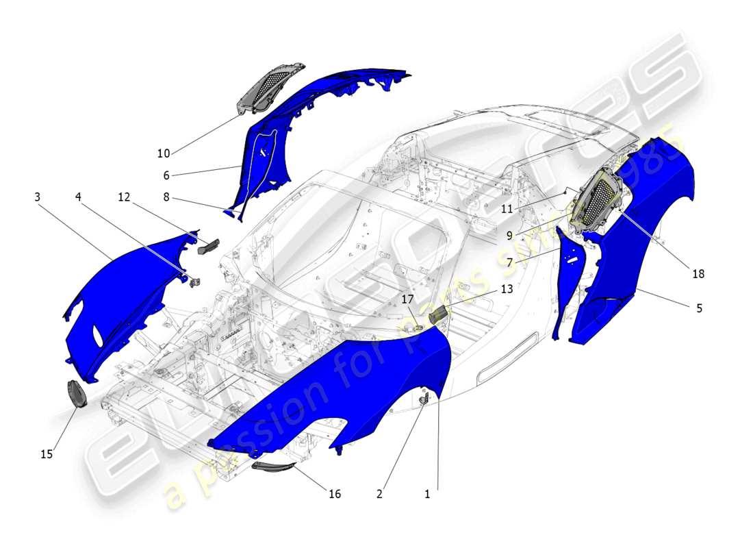 teilediagramm mit der teilenummer 670175685