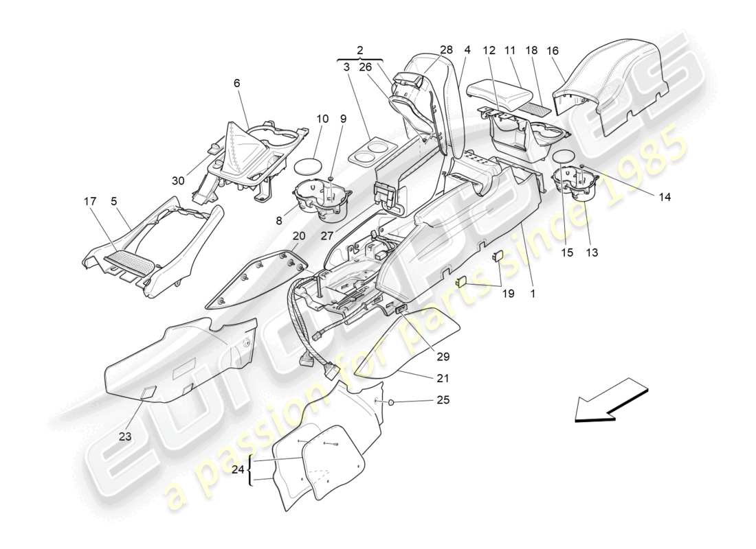 teilediagramm mit der teilenummer 981609624