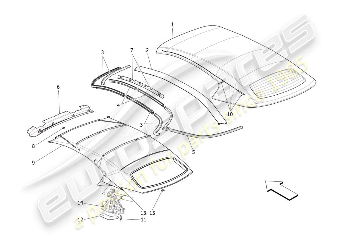 teilediagramm mit der teilenummer 85994200