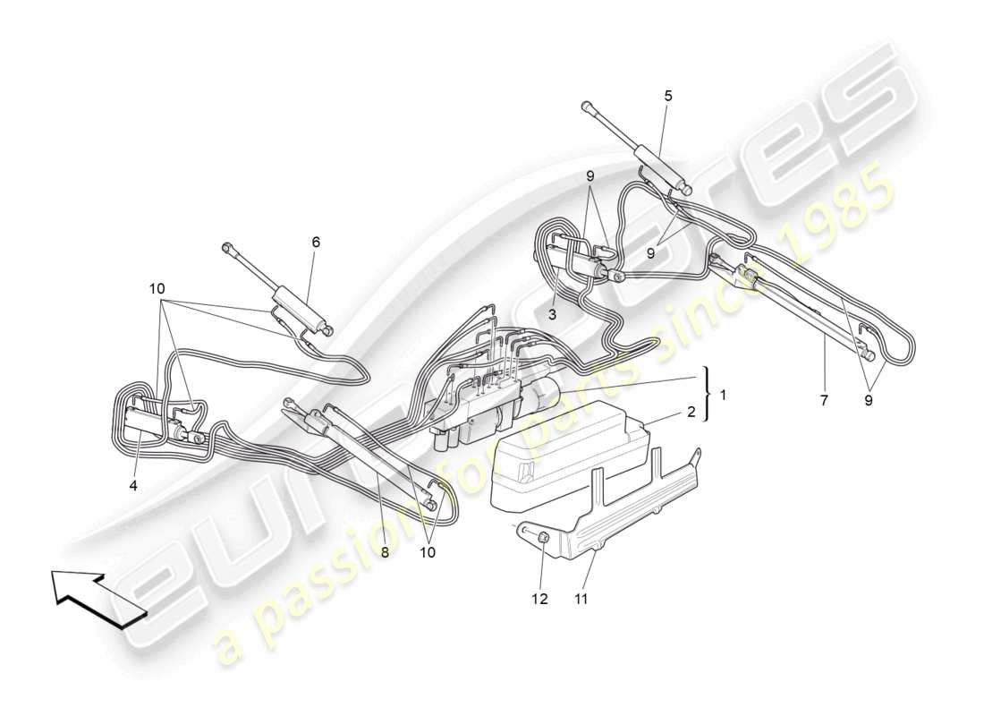 teilediagramm mit der teilenummer 83468700