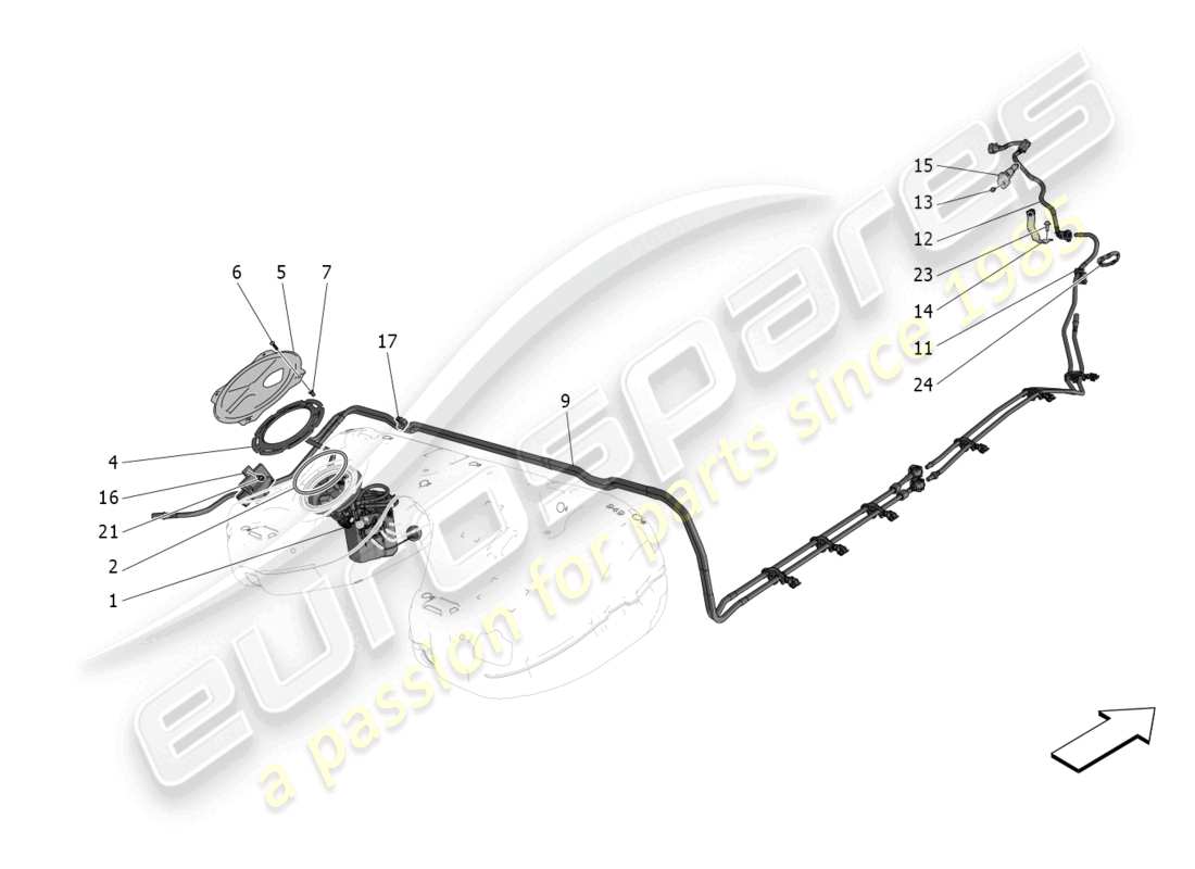 teilediagramm mit der teilenummer 675001574