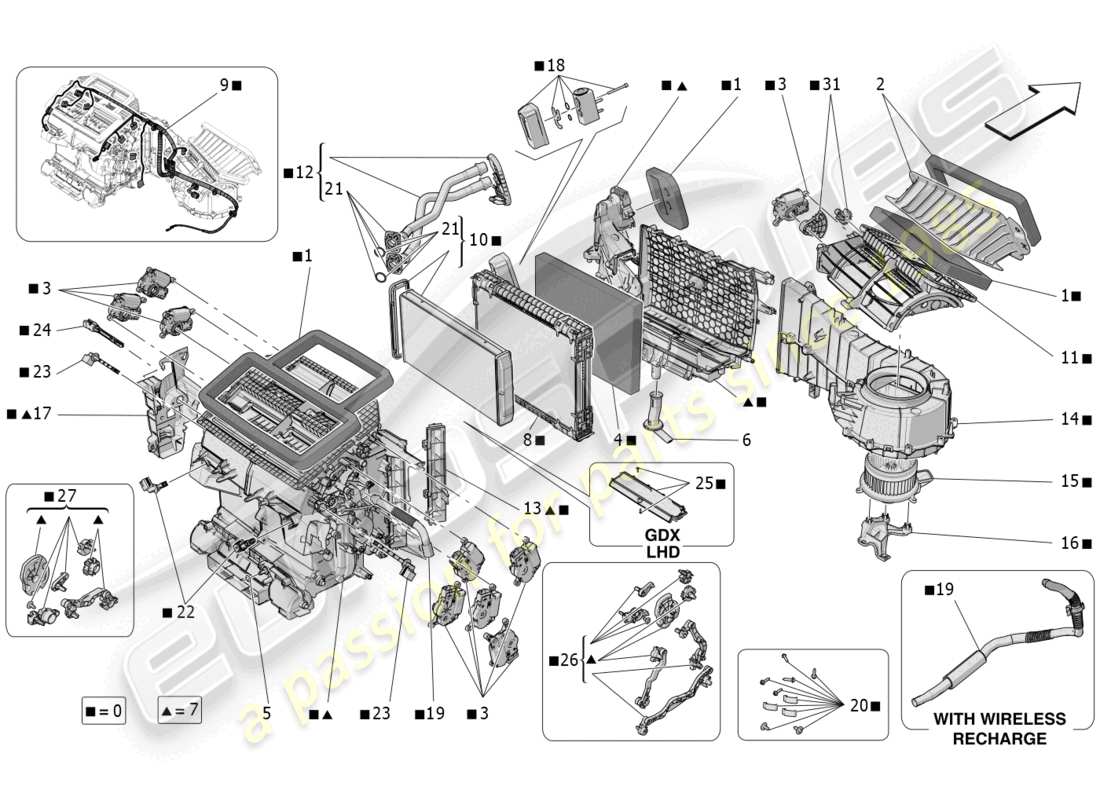 teilediagramm mit der teilenummer 673013325