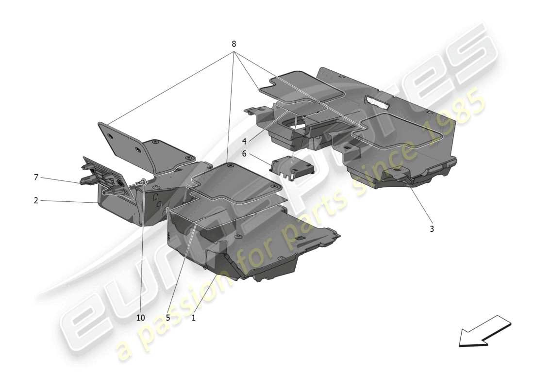 teilediagramm mit der teilenummer 670205727