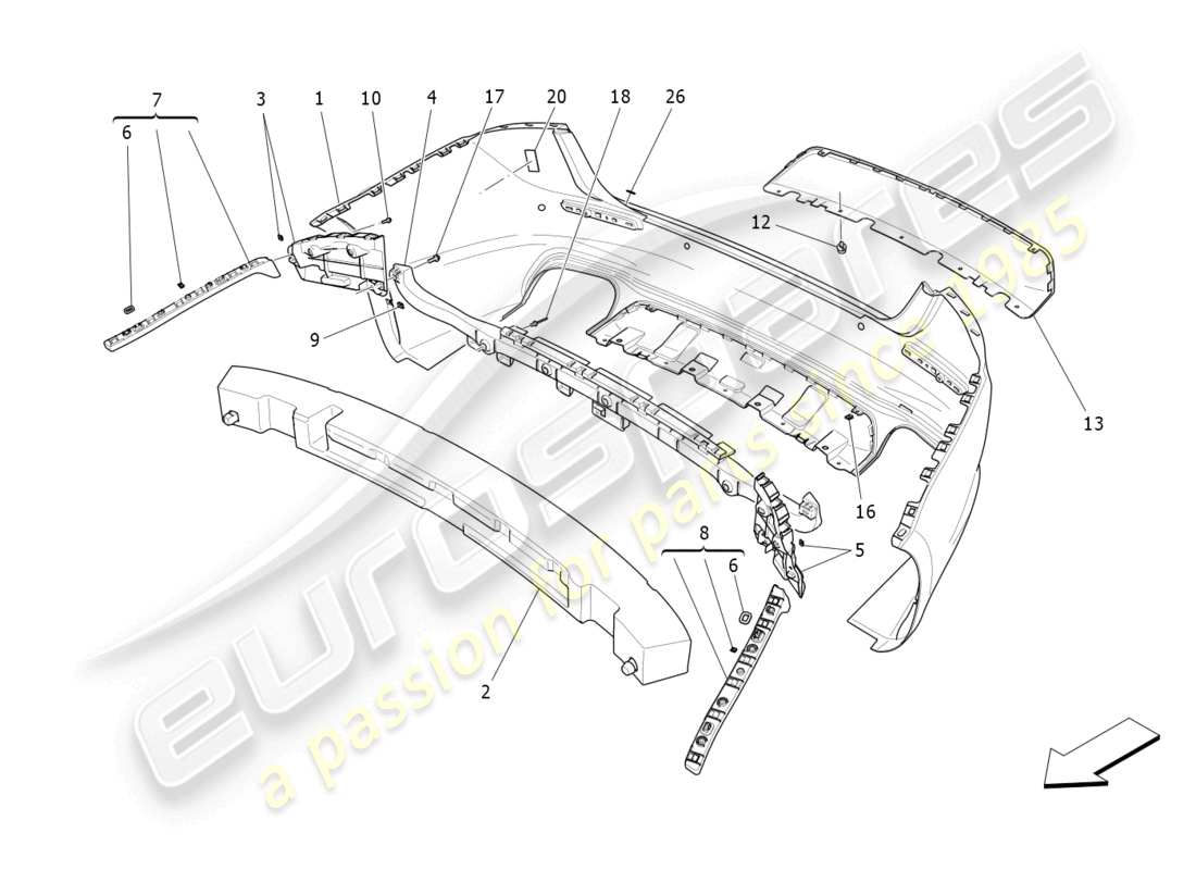 teilediagramm mit der teilenummer 673008197