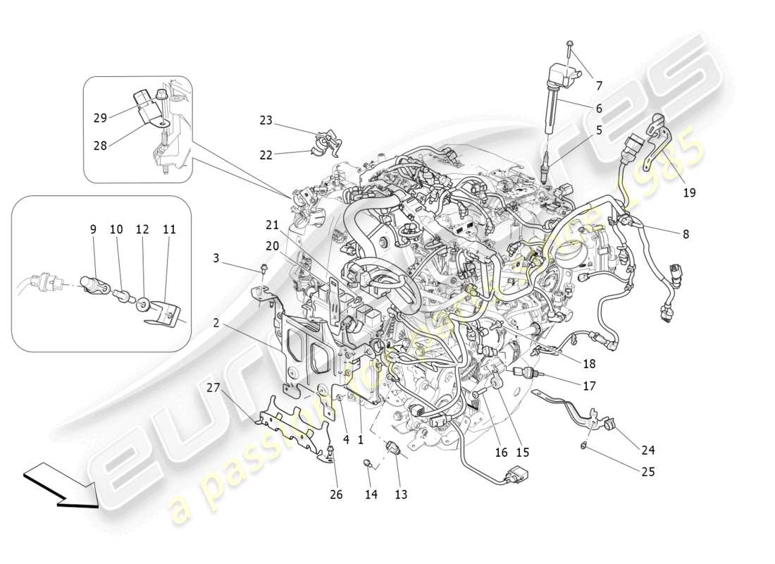 teilediagramm mit der teilenummer 675000934