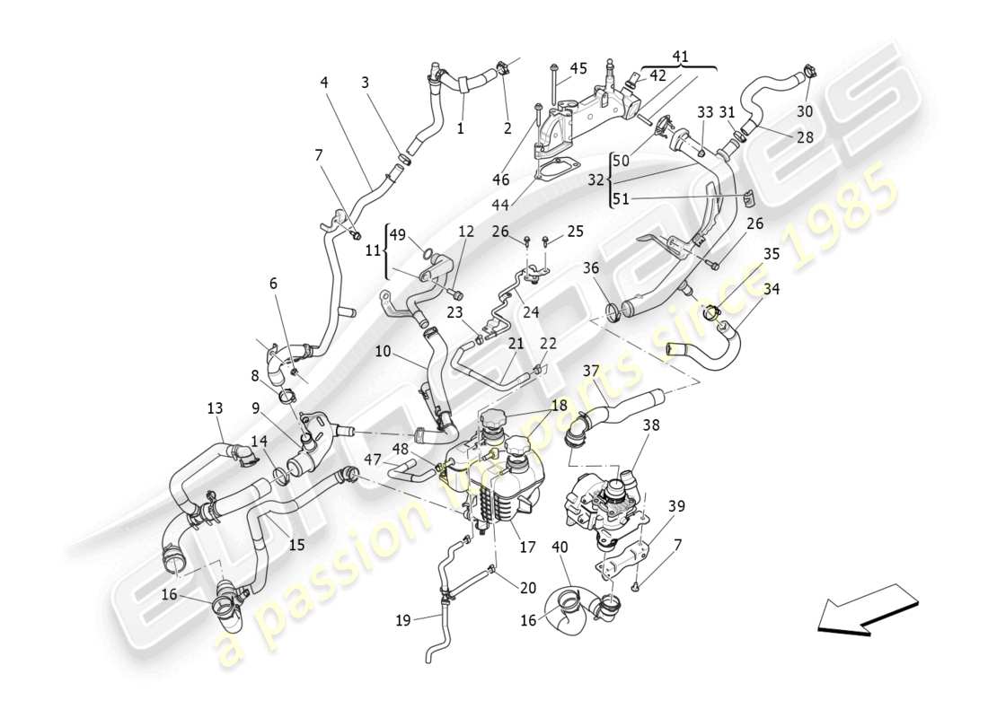 teilediagramm mit der teilenummer 675001119