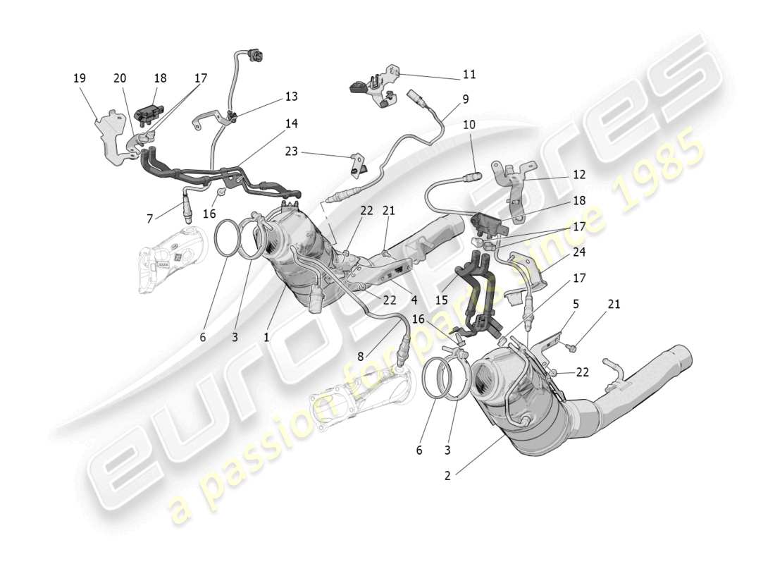 teilediagramm mit der teilenummer 675000091