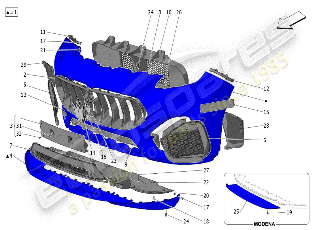 teilediagramm mit der teilenummer 675001930