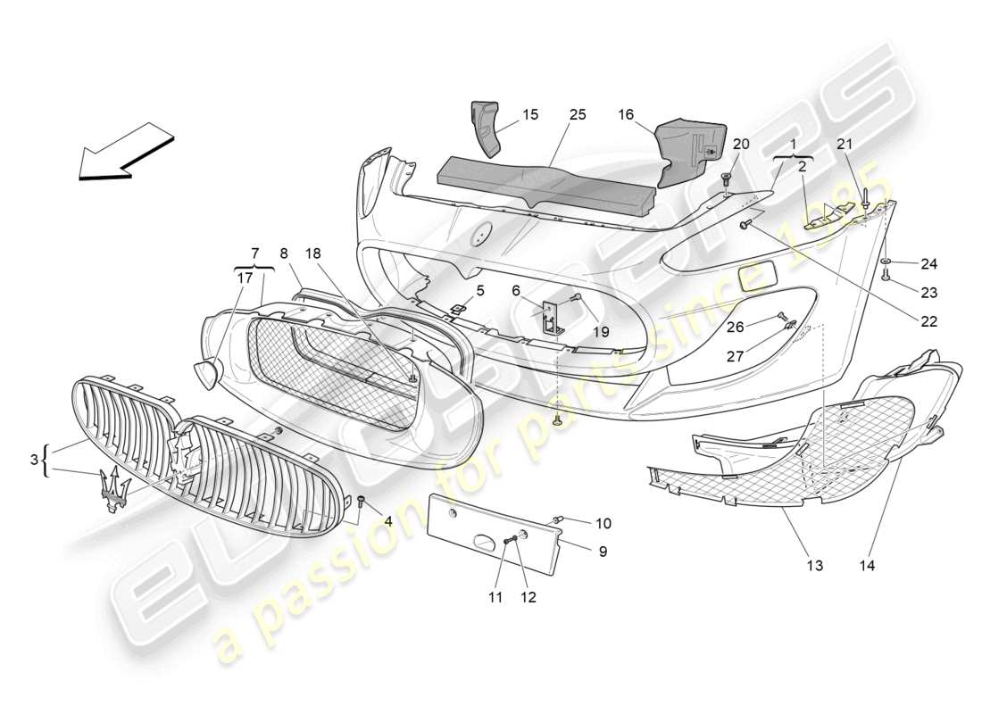 teilediagramm mit der teilenummer 83534800