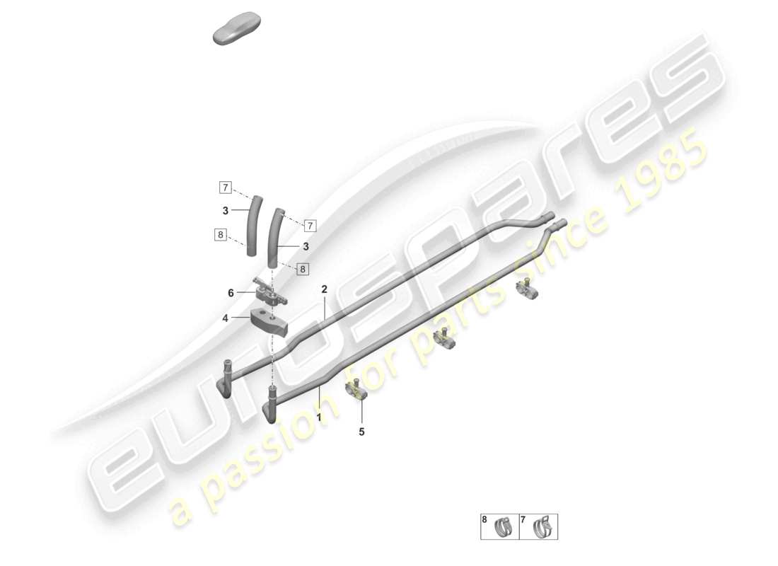porsche 2024 (992-2 gt3/rs/st) heizung teilediagramm