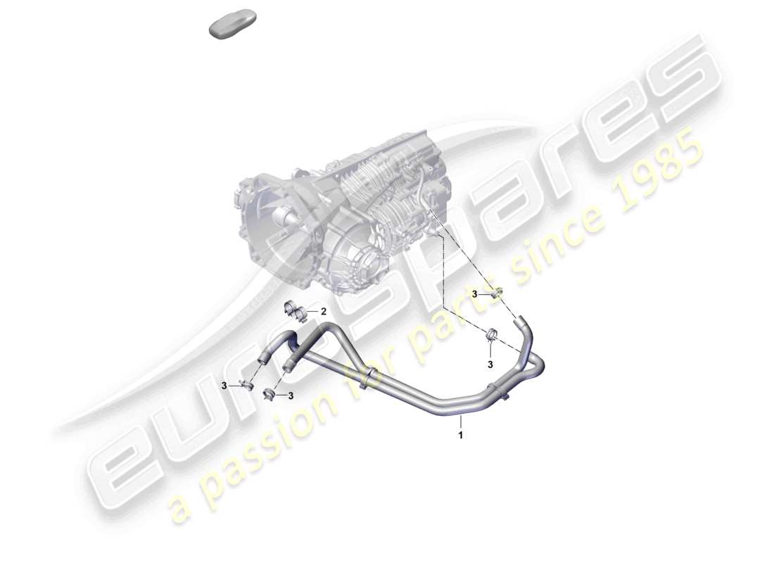 porsche 2023 (992-1 gt3/rs/st) schaltgetriebe kühlsystem für getriebeöl ersatzteilübersicht