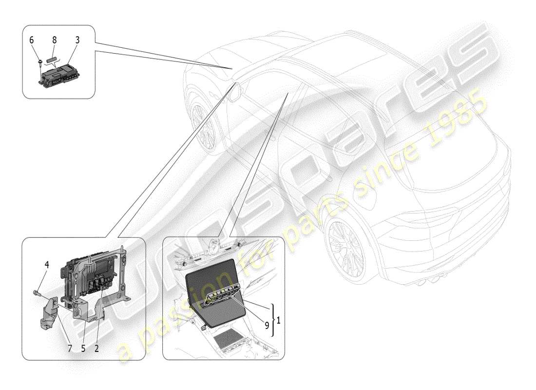 maserati grecale modena (2023) it-system-teilediagramm