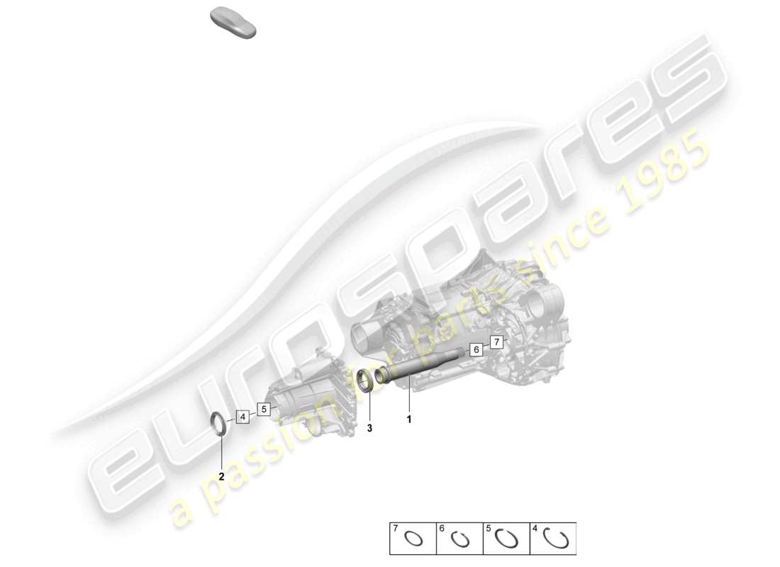 teilediagramm mit der teilenummer paf009685