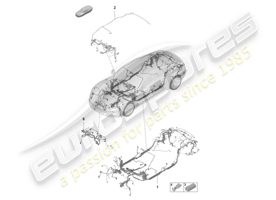 teilediagramm mit der teilenummer pad971277c