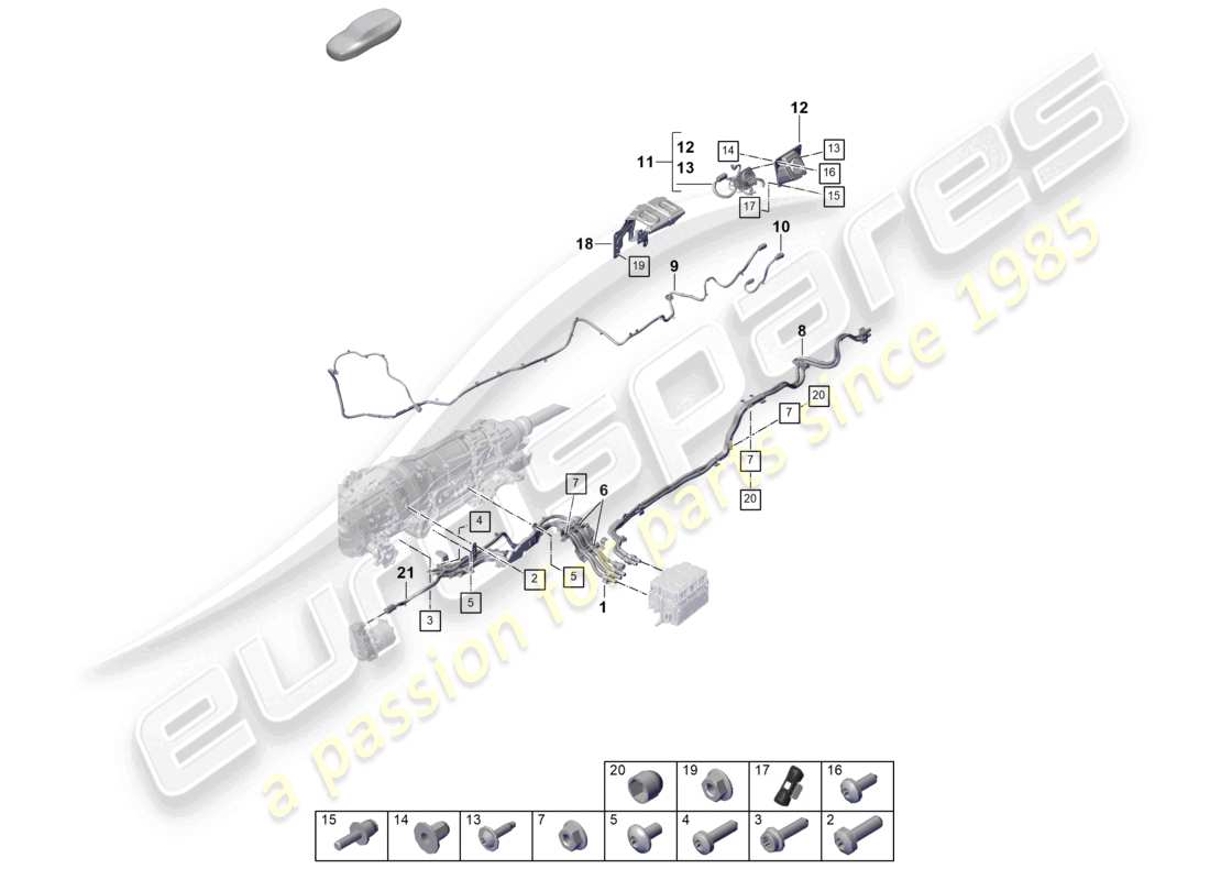 teilediagramm mit der teilenummer paf908173