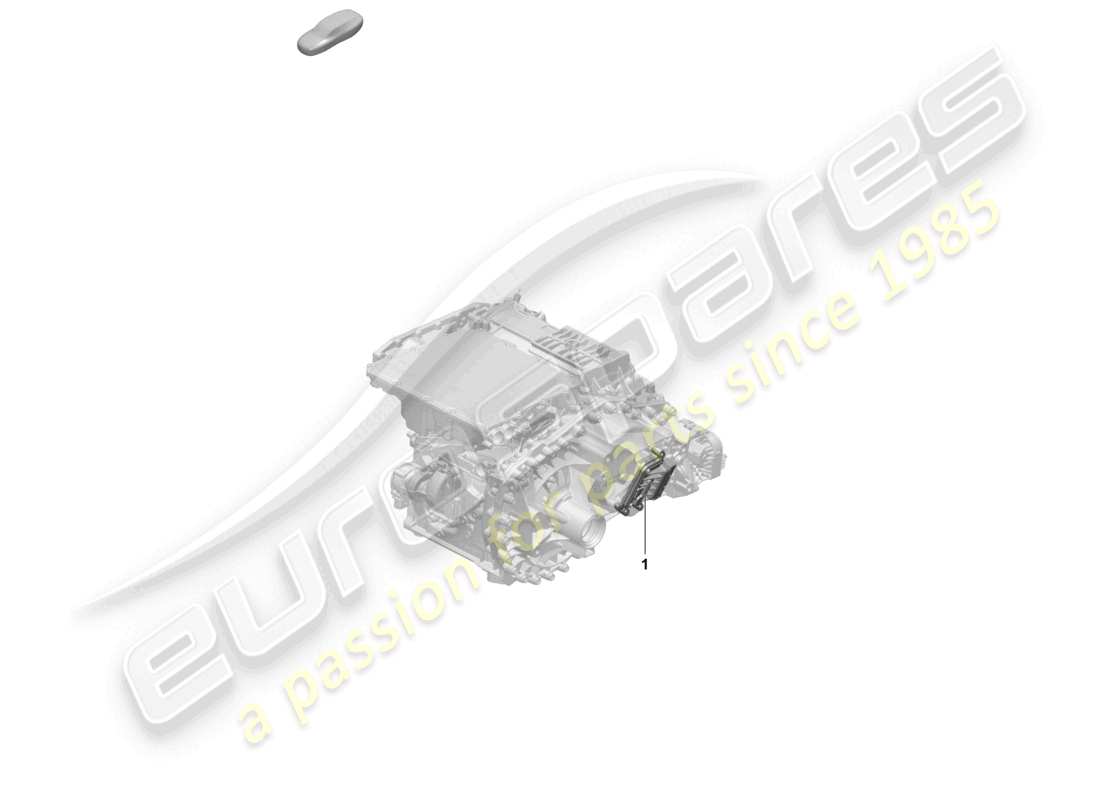 porsche 2025 (macan-e) steuergerät für differentialsperren teilediagramm