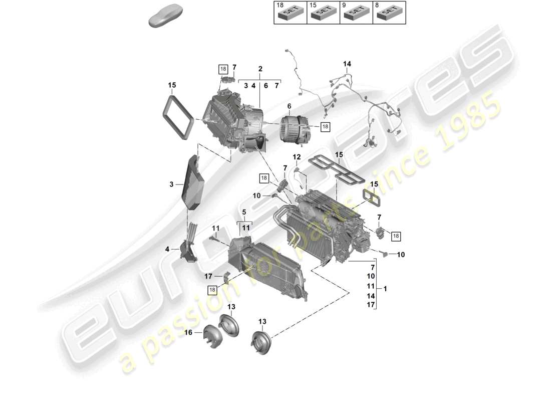 teilediagramm mit der teilenummer 8k0898540