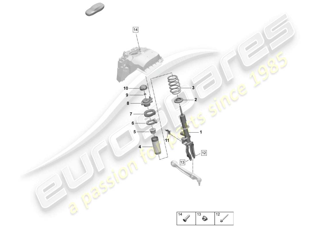 teilediagramm mit der teilenummer 95c971302a