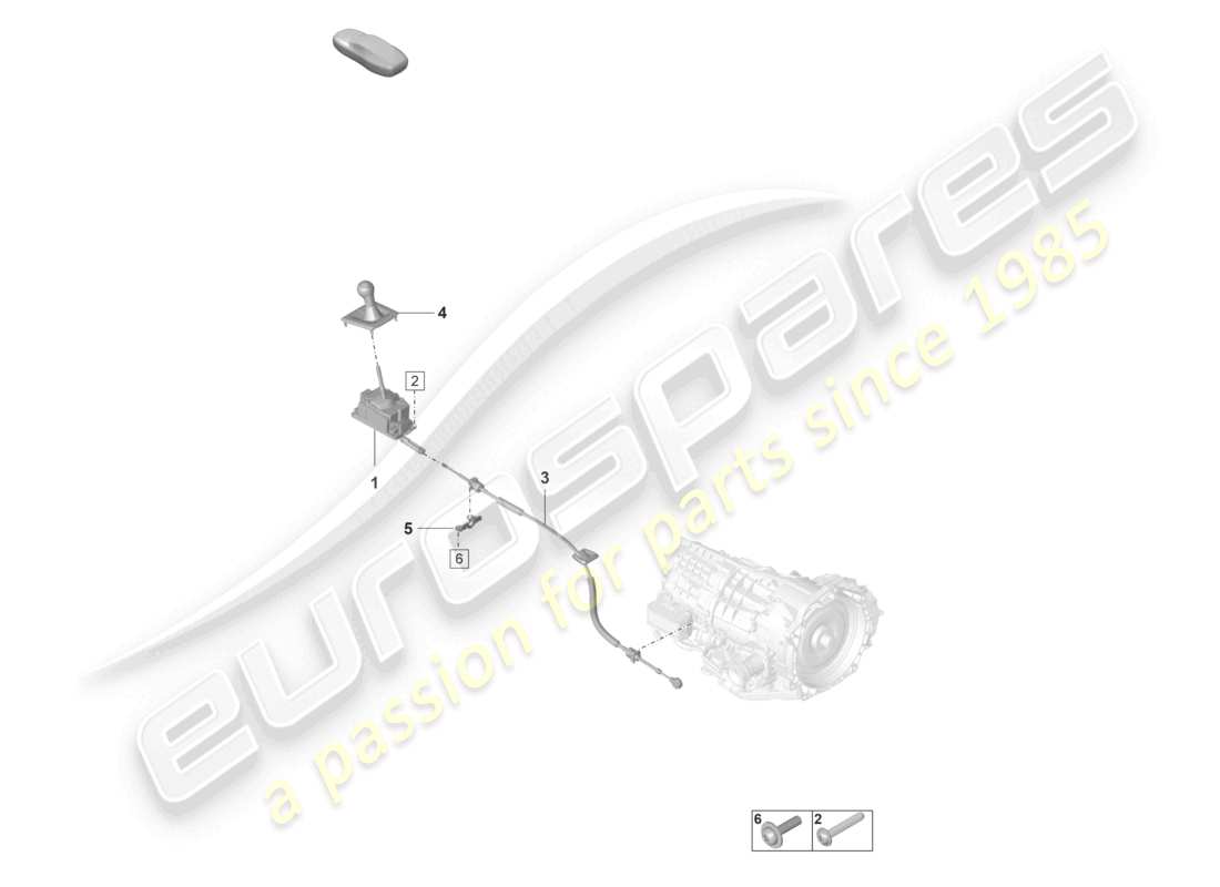 porsche 2022 (992-1 gt3/rs/st) wählhebel 7-speed automatikgetriebe - pdk - ersatzteilliste