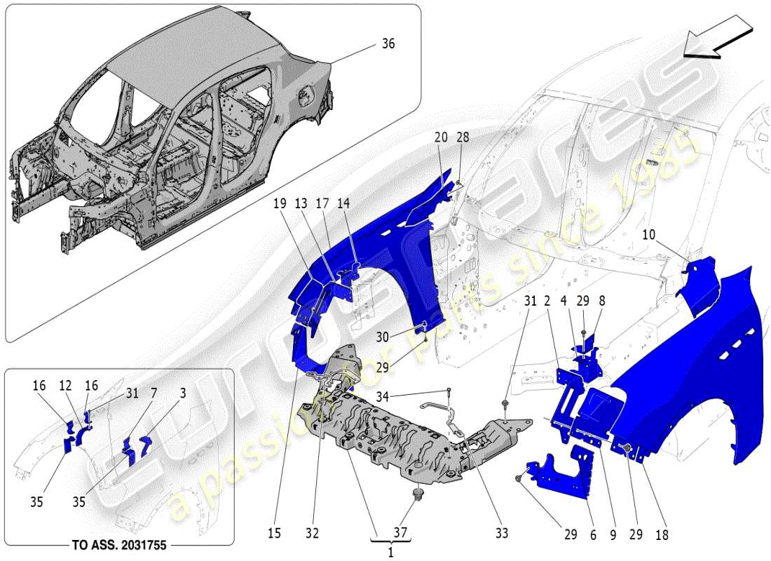teilediagramm mit der teilenummer 673014260