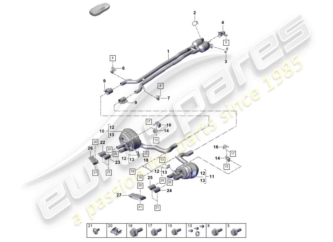 teilediagramm mit der teilenummer 9a725382350