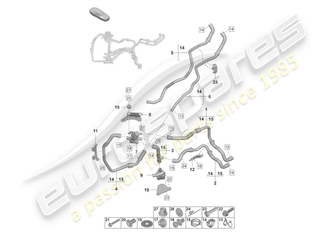 teilediagramm mit der teilenummer 9a781959511