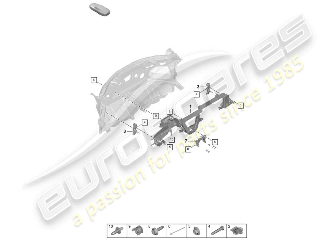 teilediagramm mit der teilenummer 992868553