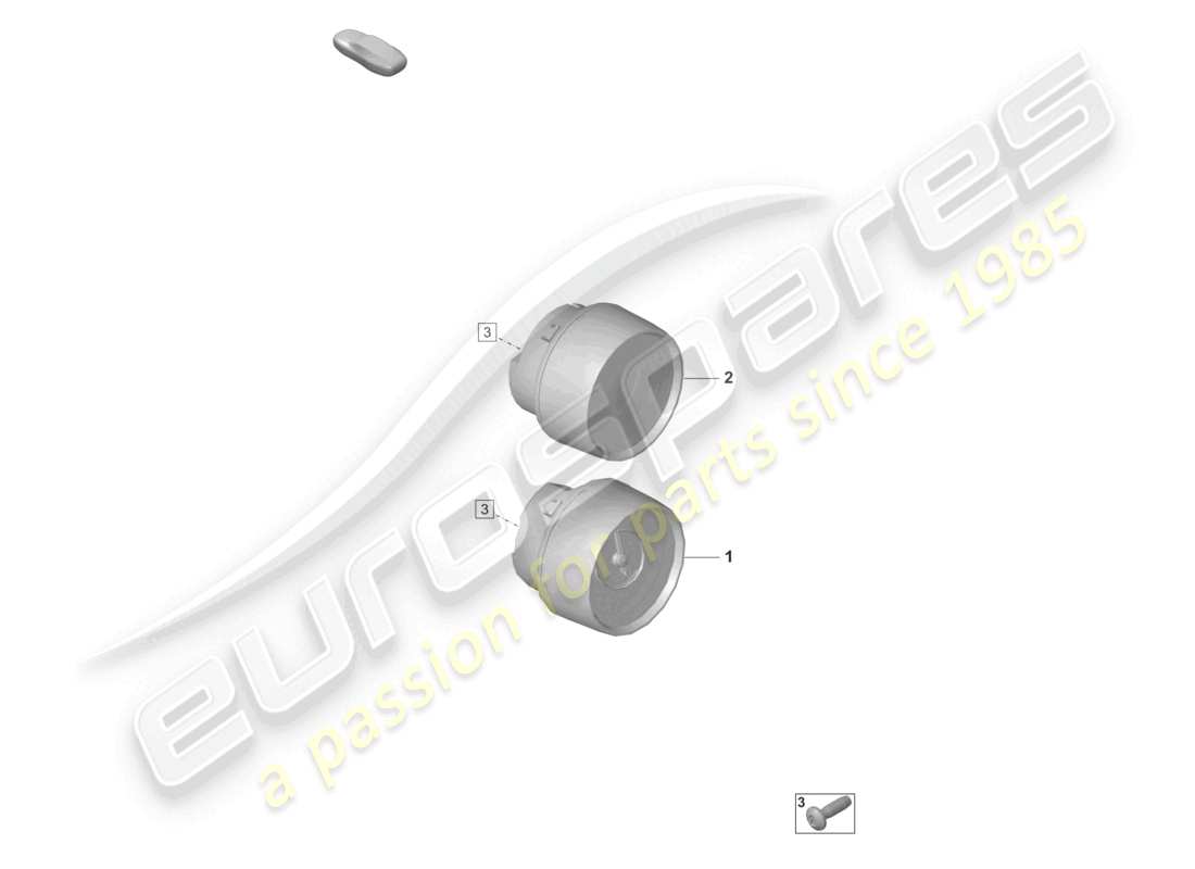 porsche 2020 (taycan 9j1-1) zusatzinstrumente teileübersicht