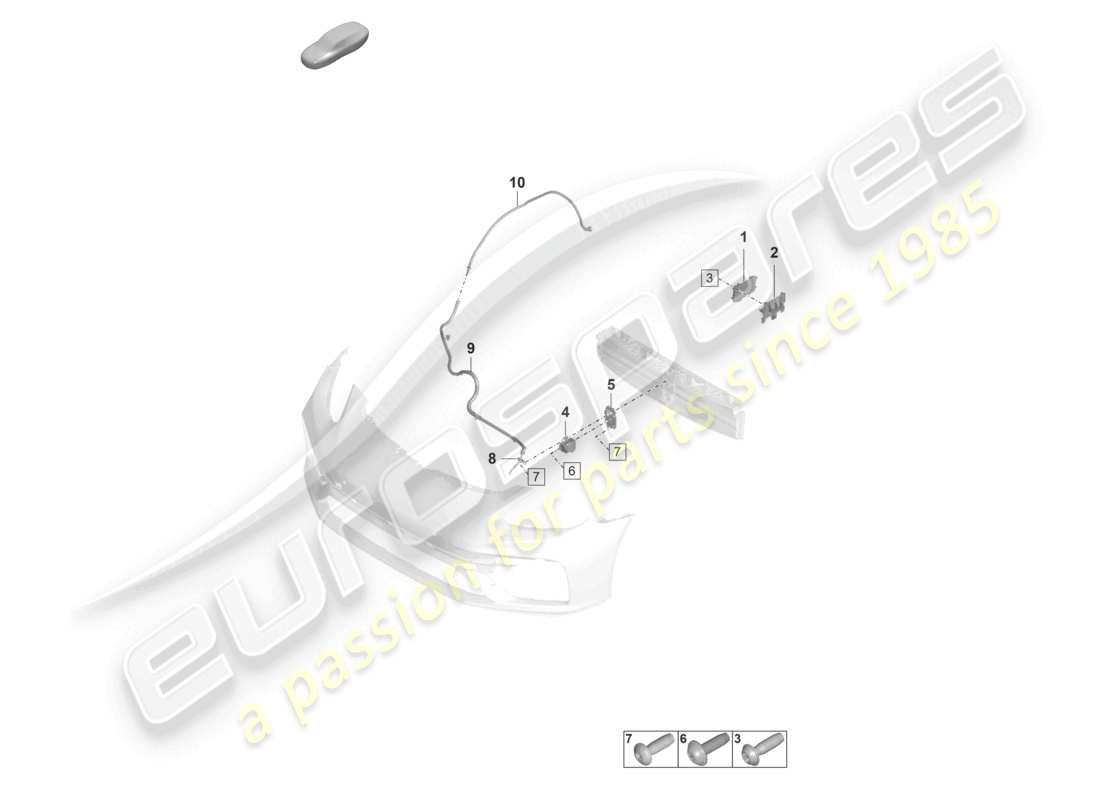 teilediagramm mit der teilenummer 971955970b